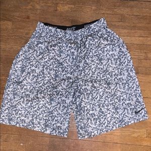 Nike Camo Dri-fit shorts